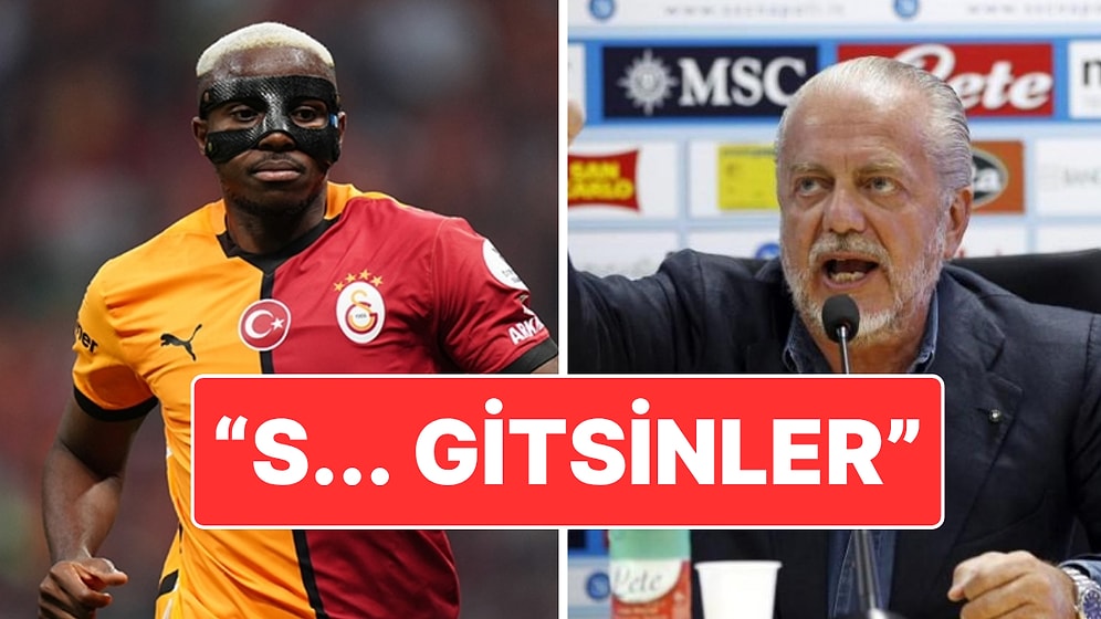 Osimhen Transferinde Kriz: Dünya Devi İddiası ve Napoli Başkanının Skandal Sözleri!
