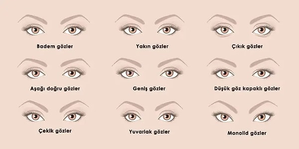 8. Göz şeklin nasıldır?