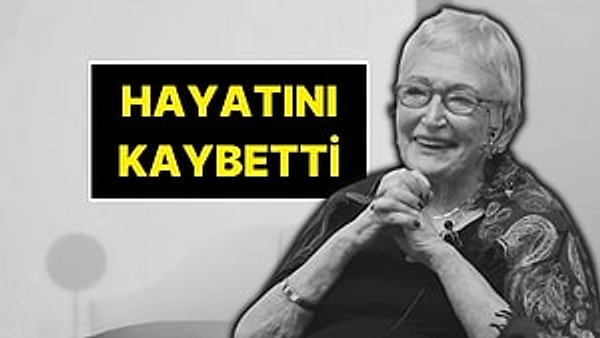 Edebiyatın usta ismi Pınar Kür, 82 yaşında hayatını kaybetti.