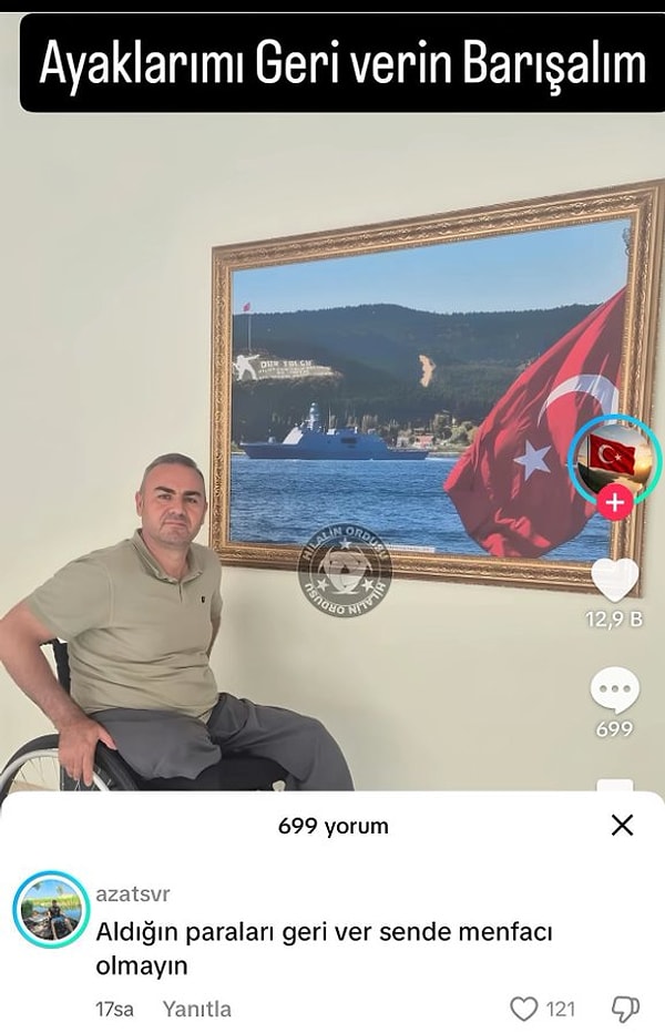Sosyal medyada bir gazinin yaptığı paylaşıma verilen cevap büyük tepki çekmişti.