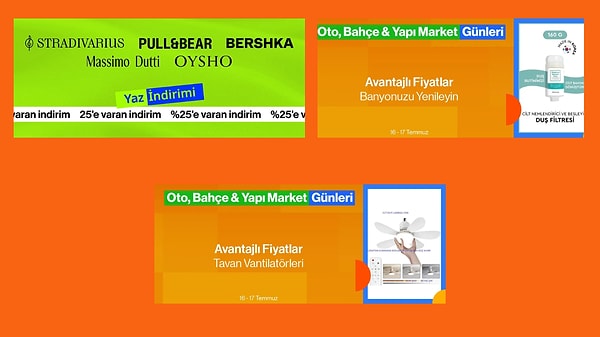 Trendyol'da öne çıkan ve en çok tıklanan indirim linkleri 👇🏽