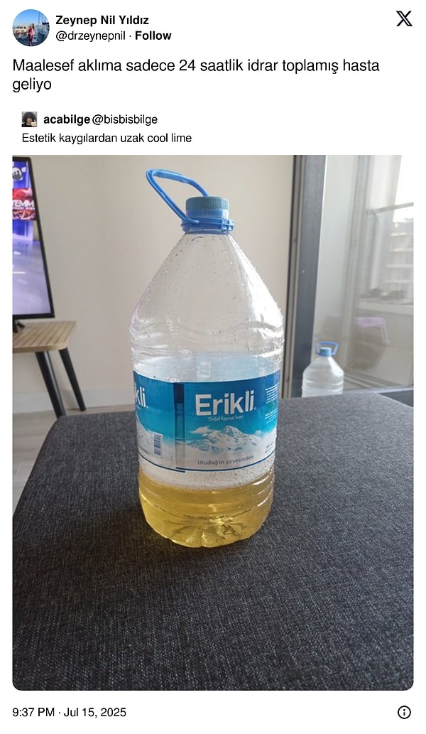 Açıklama olmasa kimse bir yudum alayım diyemez.