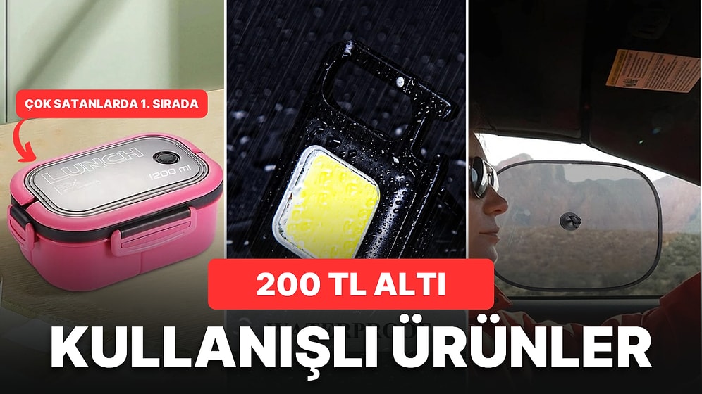 200 TL ve Altına Alabileceğiniz Kullanışlı Ürün Önerileri