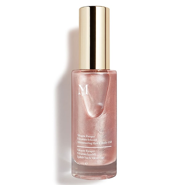 5. Misbahçe Sloane Ranger Vitamin İçerikli Işıltılı Saç ve Vücut Yağı 30 ml