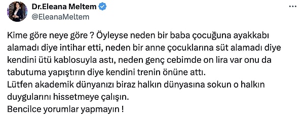 "Halkın duygularını hissetmeye çalışın..." 👇