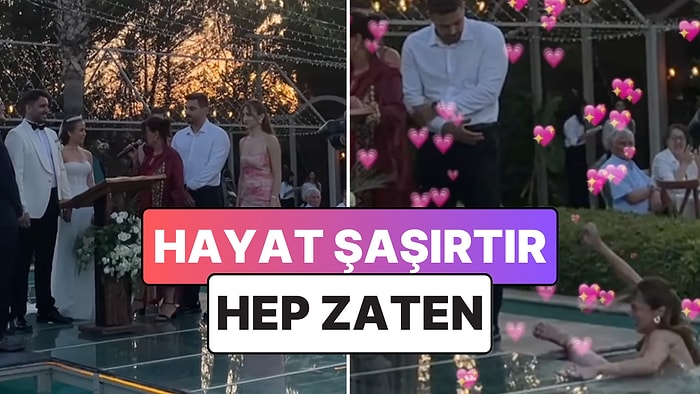 Nikah Şehidi: Arkadaşının Nikahında Şahit Olan Kadın Kendini Bir Anda Havuzda Buldu