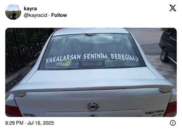 Büyük vaatler: "Yakalarsan seninim" 👇