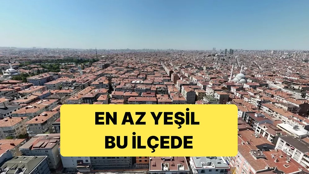 Araştırma Sonucunda İstanbul'un En Az Yeşile Sahip İlçesi Güngören Oldu