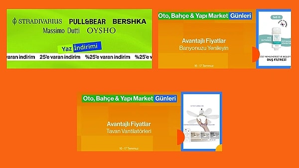 Trendyol'da öne çıkan ve en çok tıklanan indirim linkleri 👇🏽