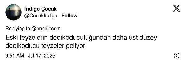 "Üst düzey dedikoducu teyzeler..." Öyle mi dersin?👇