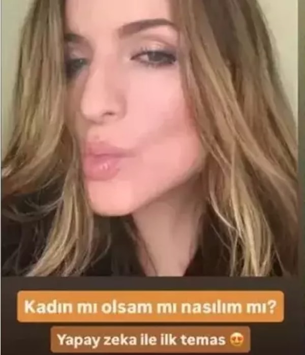 Son olarak, yapay zeka teknolojisiyle kadın versiyonunu paylaşan Murat Cemcir o kareyle sosyal medyayı salladı!