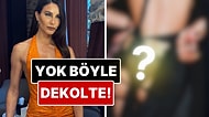 48 Yaşındaki Eski Model Ece Sükan Hiç Görülmemiş Tarzdaki Dekoltesiyle Ağızları Açık Bıraktı!