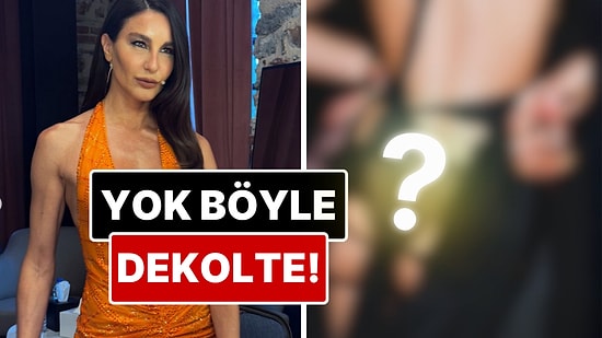 48 Yaşındaki Eski Model Ece Sükan Hiç Görülmemiş Tarzdaki Dekoltesiyle Ağızları Açık Bıraktı!