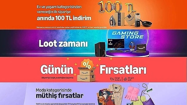 Amazon.com.tr kampanyaları ve detaylarına ulaşabileceğiniz linkler aşağıda 👇🏽