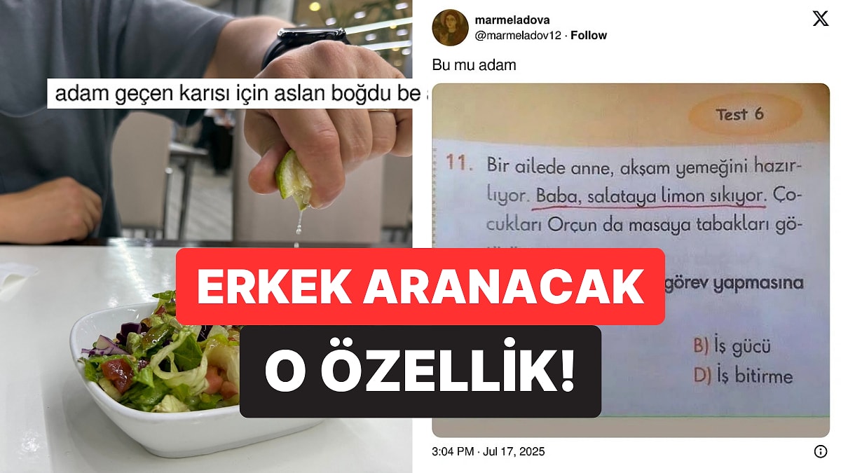 Erkekte &quot;Limon Sıkma&quot; Yeteneği Arayan Kullanıcı Goygoy Malzemesi Oldu