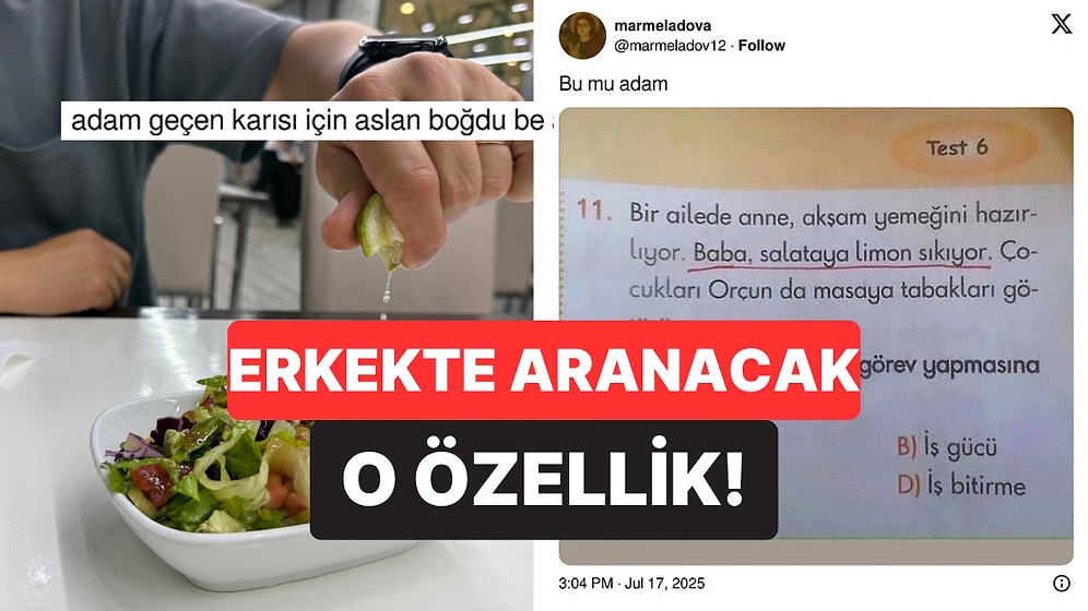 Erkekte "Limon Sıkma" Yeteneği Arayan Kullanıcı Goygoy Malzemesi Oldu
