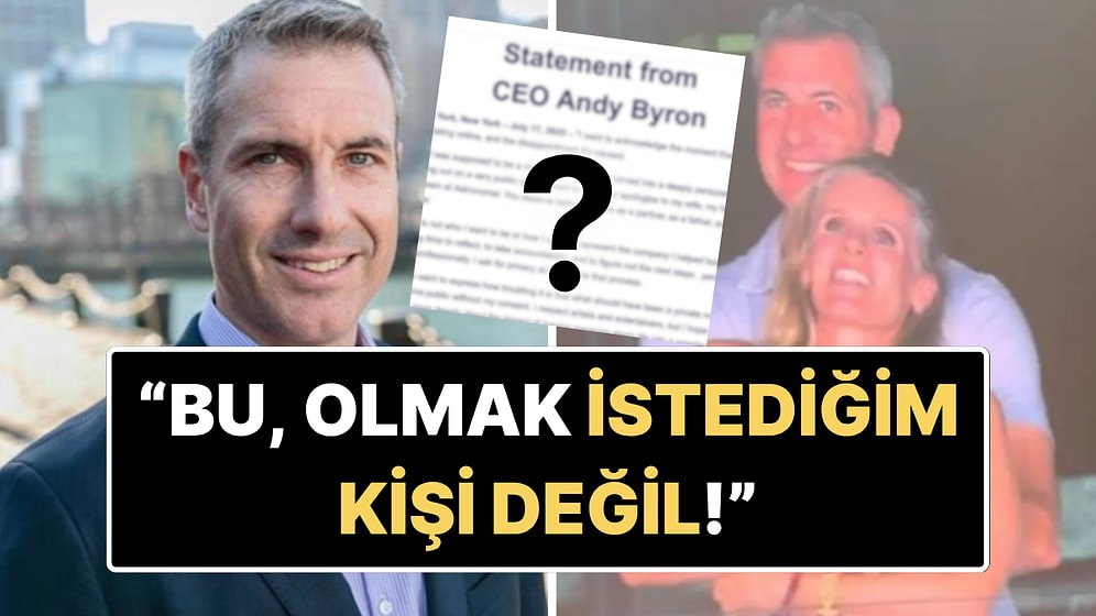 Coldplay Konserindeki Çapkınlığıyla Tüm Dünyaya İfşa Olan CEO Andy Byron'dan Görüntülere Dair İlk Açıklama!