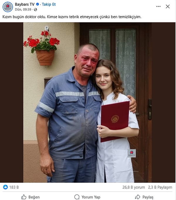 Yapay zekayla oluşturulan fotoğrafların sosyal medyada gerçek sanılması artık olağan hale geldi.