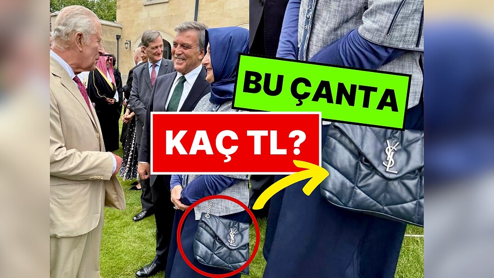 Kral Charles İle Bir Araya Gelen Hayrunnisa Gül Yaklaşık 120 Bin Liralık YSL Çantasıyla Dikkat Çekti