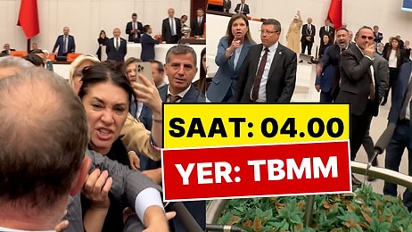 Gecenin 4'ünde Meclis Birbirine Girdi: TBMM'de Gergin Anlar Vekil Kamerasında!