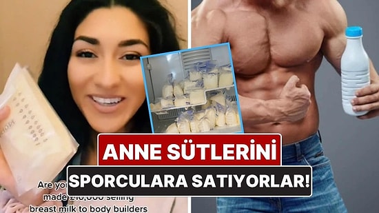 Yurt Dışındaki Bazı Anneler Sütlerini Vücut Geliştiricilere Satmaya Başladı!
