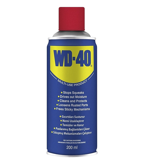 WD-40 Çok Amaçlı Sıvı, adeta her evin kurtarıcısı!