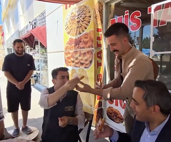 "İşi tatlıya bağladık."