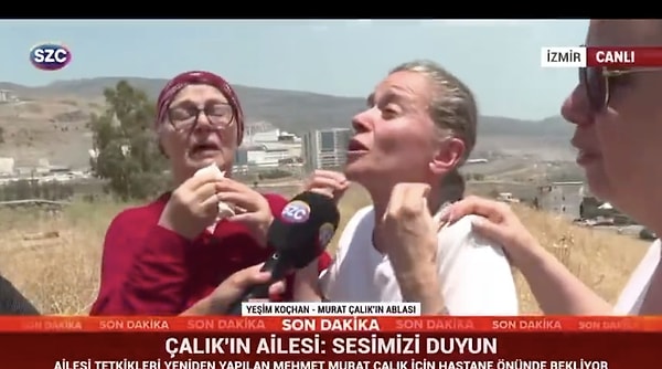"Yalvarıyorum size, adalet istiyoruz."