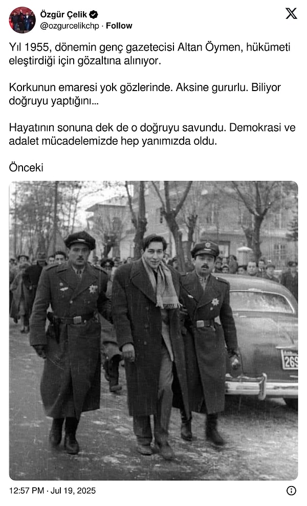 CHP İstanbul İl Başkanı Özgür Çelik: