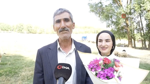 "Bana ilk çiçeğimi kızım aldı"