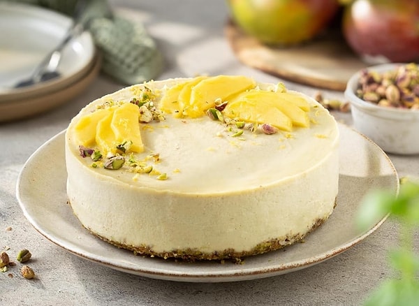 Senin sağlıklı yaz tatlın: Çiğ Mango Keki