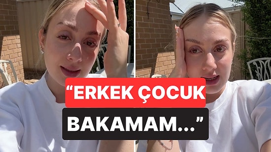Cinsiyet Partisinde Bebeğinin Erkek Olduğunu Öğrenince Gözyaşlarına Boğulan Anne: "Erkek Çocuk Çok Zor..."