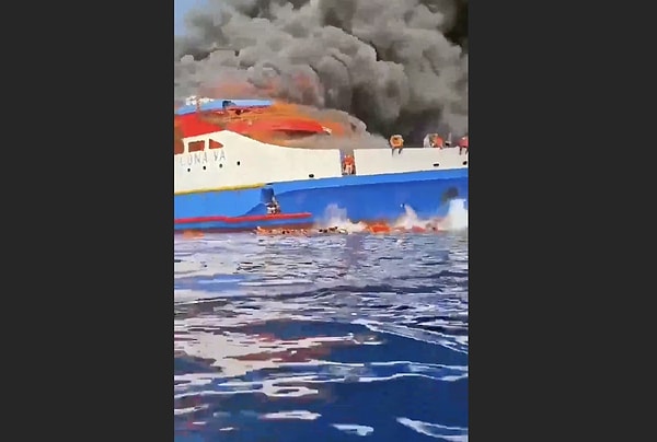 Facia Endonezya’nın Kuzey Sulawesi bölgesinde, bugün (20 Temmuz) öğle saatlerinde bir feribotta meydana geldi.