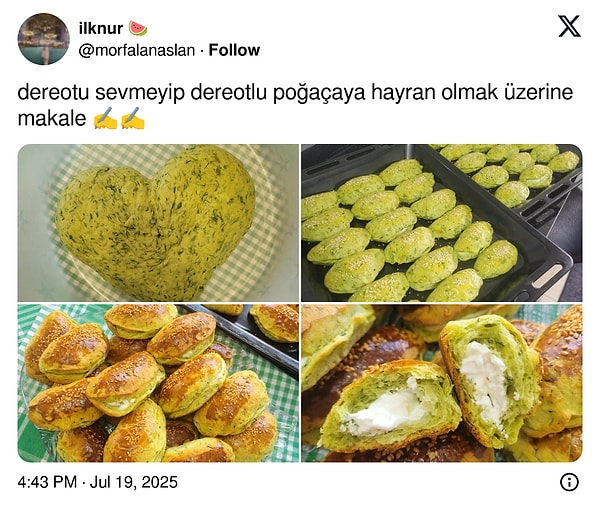Dereotunun sadece dereotlu poğaçaya yakıştığını düşünenler?