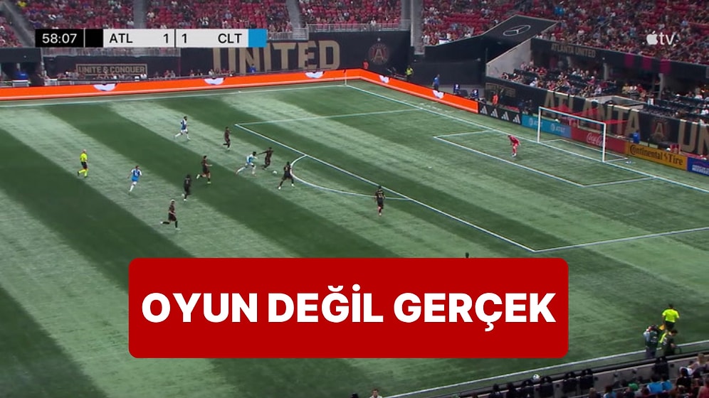 Wilfried Zaha'nın MLS'de Attığı Gol Görüntü Kalitesiyle Herkesi Ters Köşe Yaptı