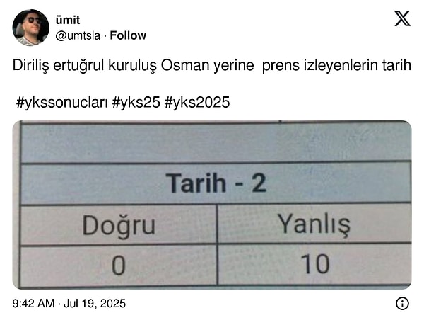 1. Tarih dizisi derken teknik bir hata olmuş.