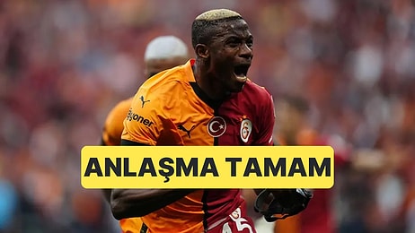 Galatasaray, Nihayet Mutlu Sona Ulaştı: Osimhen 80 Milyon Euro'ya Galatasaray'da