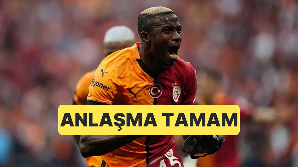Galatasaray, Nihayet Mutlu Sona Ulaştı: Osimhen 80 Milyon Euro'ya Galatasaray'da