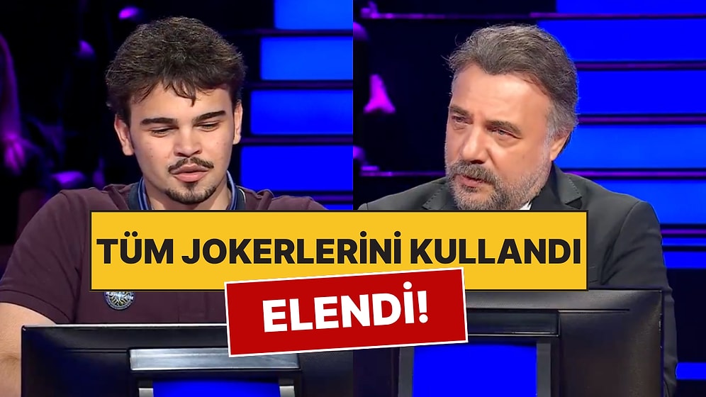 Milyoner'de Yarışmacı "1959'dan Günümüze Süper Lig'de En Fazla Üçüncü Olan Takım" Sorusunda Elendi!