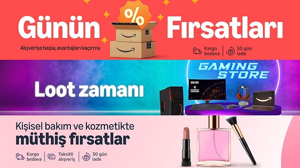 Amazon.com.tr kampanyaları ve detaylarına ulaşabileceğiniz linkler aşağıda 👇🏽