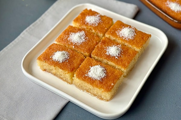 Revani, Şekerpare and Kalburabastı: Syrup-soaked Cakes and Cookies