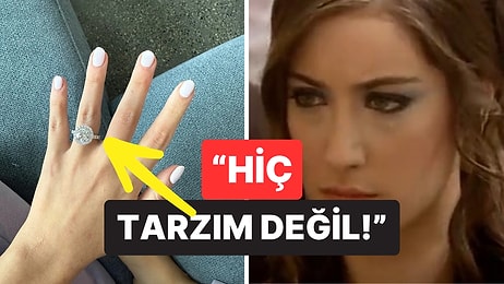 Kendisine Alınan Nişan Yüzüğünden Utanan Kadından "Ne Dertler Var Be" Dedirten Açıklamalar