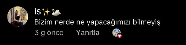 Gelen yorumlardan bazıları:
