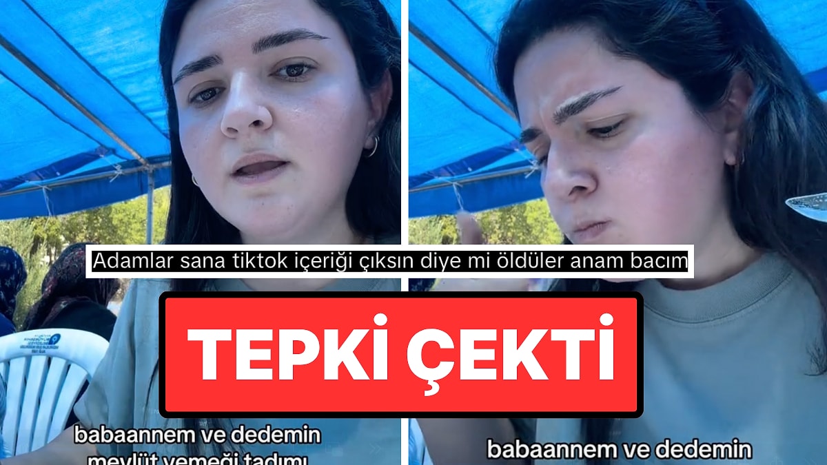 Ölen Babaannesi ve Dedesinin Mevlüt Yemeğini Puanlayan Kullanıcı Sosyal Medyayı İkiye Böldü