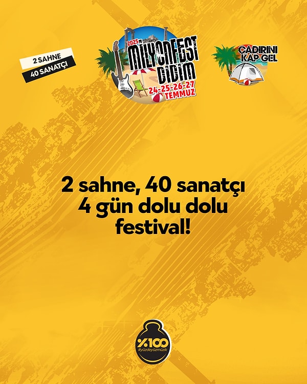Burada eğlence sadece konserlerle sınırlı değil...