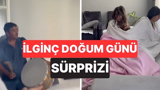 Davul Zurna Eşliğinde Doğum Günleri Kutlanan Kızlar Neye Uğradığını Şaşırdı