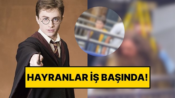 Dizi Olarak Yeniden Çekilen Harry Potter Setinden Fotoğraflar Sızdırıldı