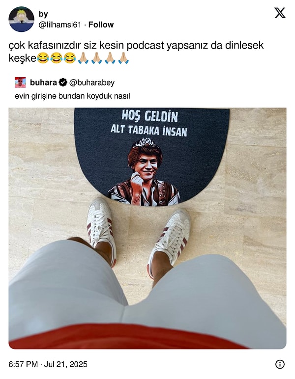 Dönecek sohbetin yoruculuğunu düşünebiliyor musunuz?