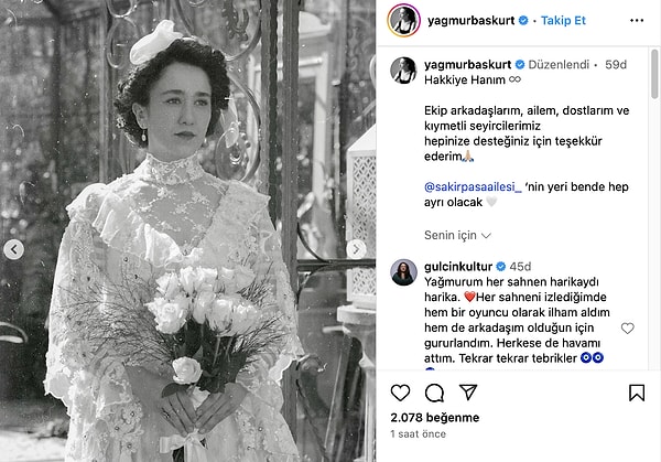 İşte Yağmur Başkurt'un o paylaşımı: