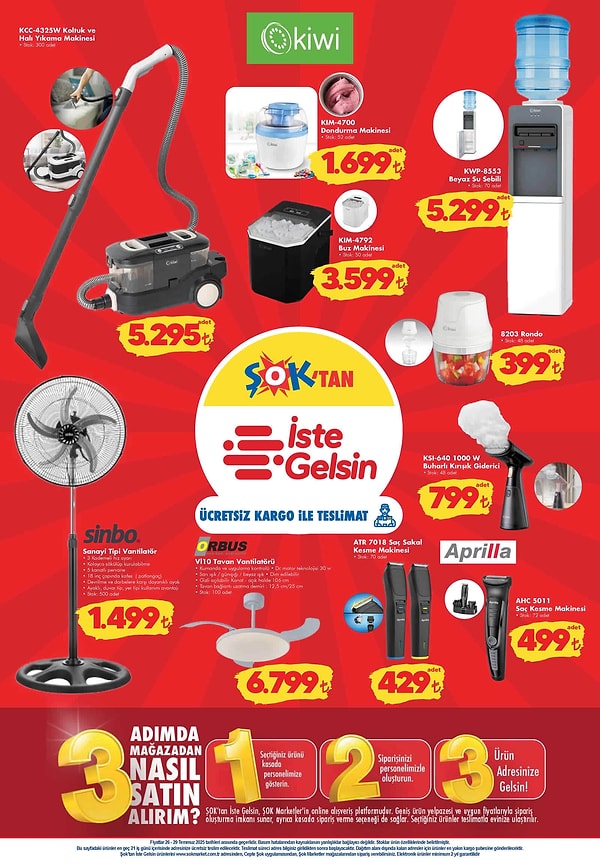 Kiwi Koltuk ve Halı Yıkama Makinesi 5.295 TL